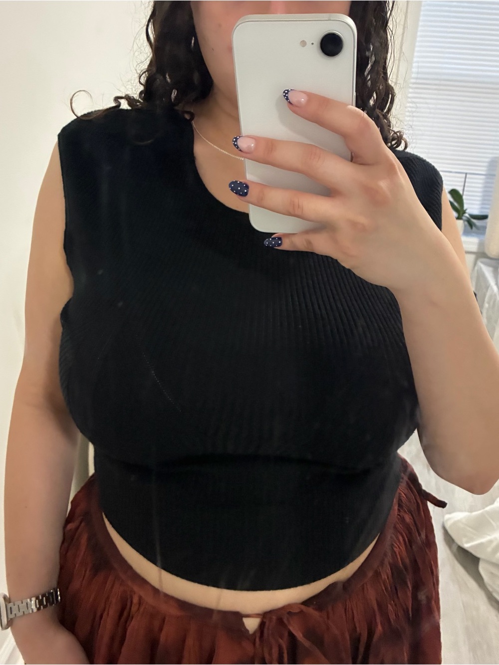 future collective ribbed crop top